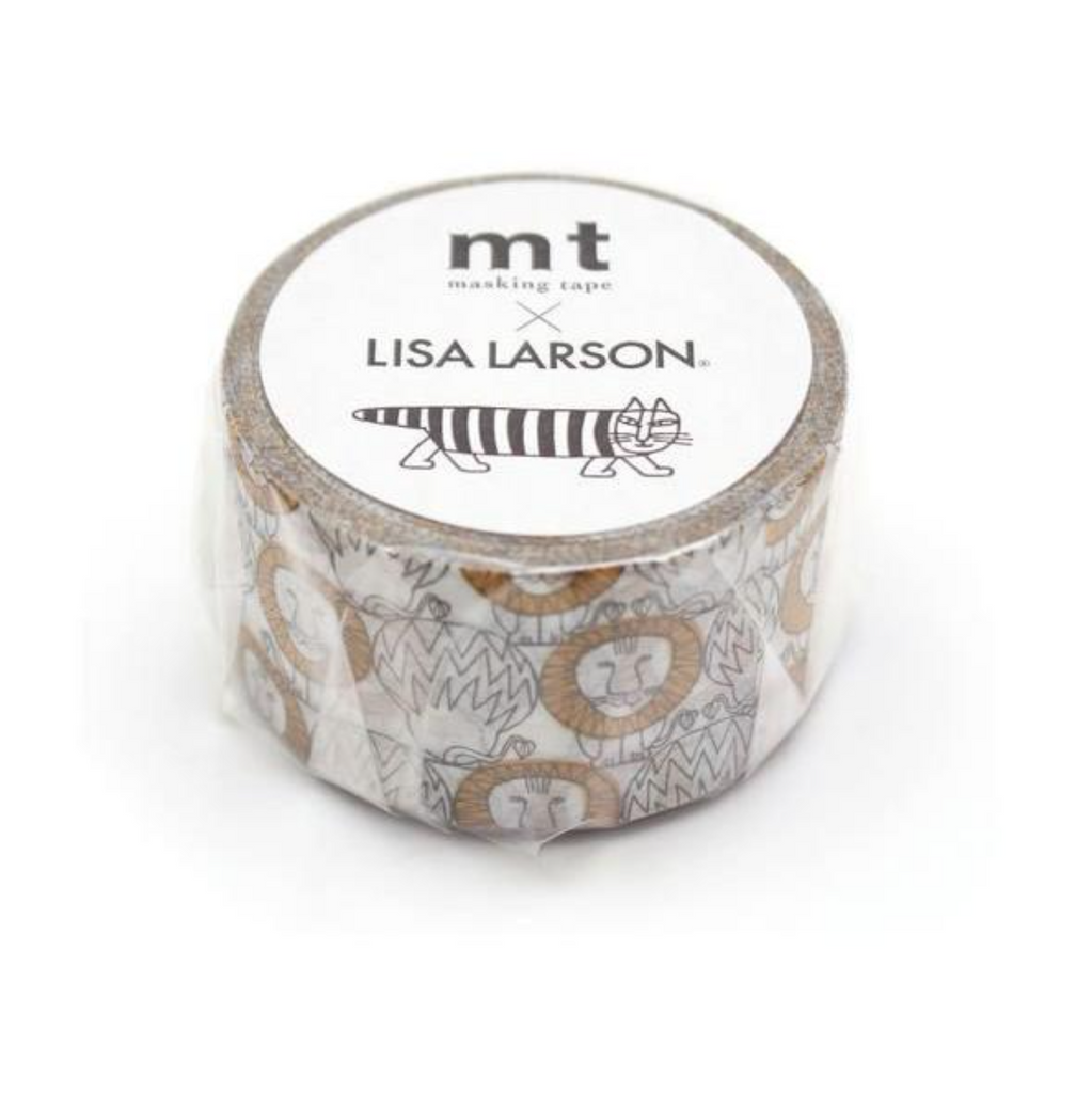 Masking Tape MT Masking Tape - Lisa Larson - 25 mm - Lion MT LISA18