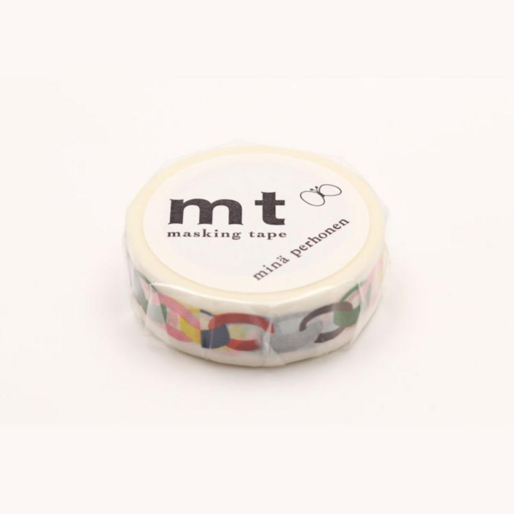 Masking Tape MT Masking Tape - Mina Perhonen - 15 mm - Ring Vivid MT MINA07