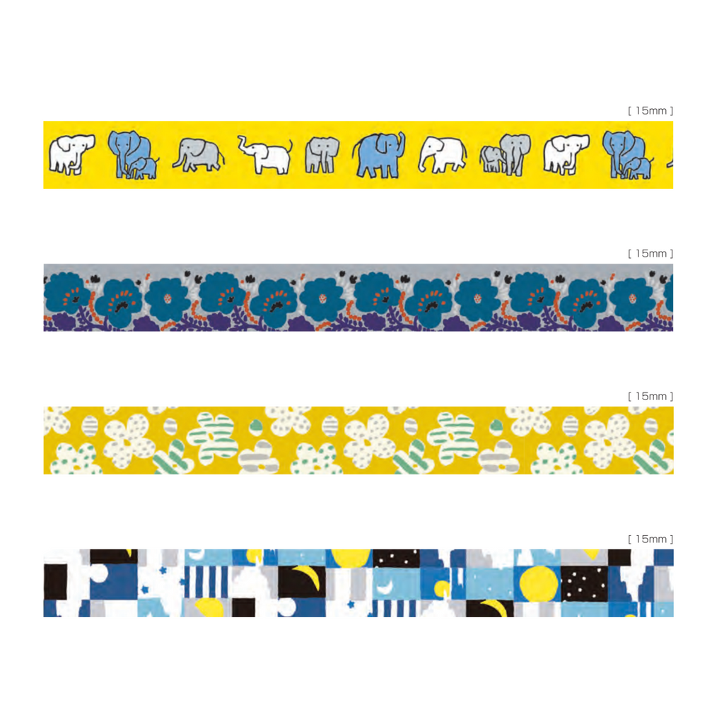 Masking Tape MT Masking Tape - SOU SOU - 15 mm - Elephant MT SOU10