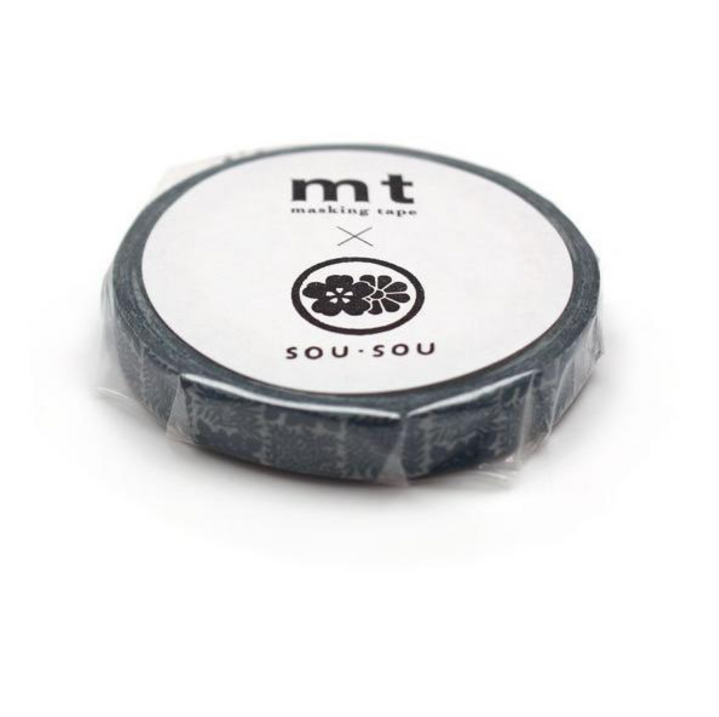 Masking Tape MT Masking Tape - SOU SOU - 7 mm - Blue Flower MT SOU02