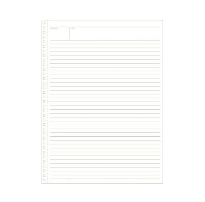 Notebooks - Maruman Mnemosyne N199 Notebook - 7mm Lined - 70 sheets - A4 - MARUMAN N199A | IRO