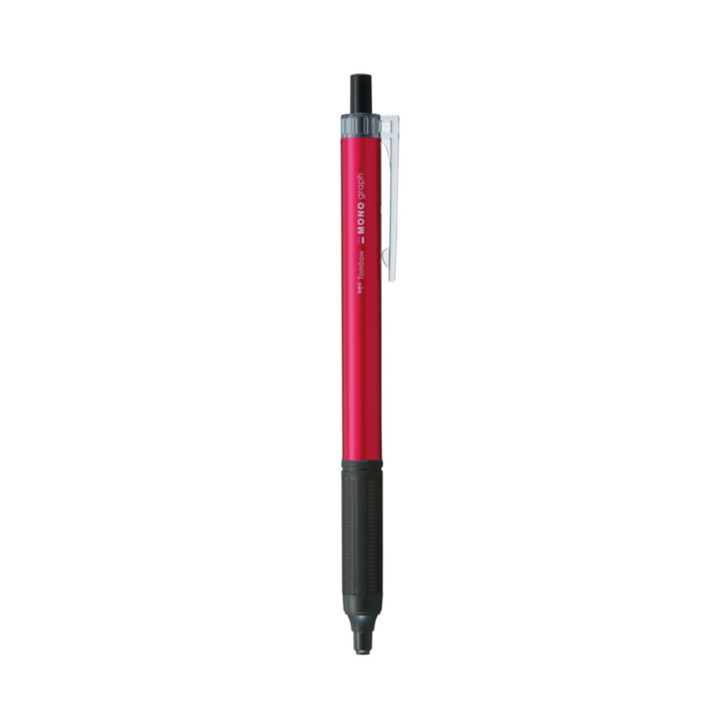 Tombow Monograph Light Ballpoint Pen - Black Ink - 0.5 mm - Magenta