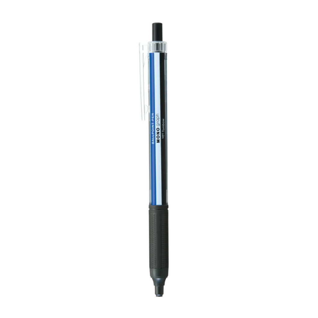 Tombow Monograph Light Ballpoint Pen - Mono Color - 0.38 mm - Black / Blue / Red Ink - TOMBOW BC - MGLU01 - IRO