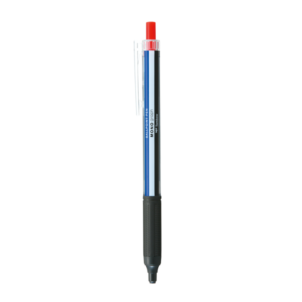 Tombow Monograph Light Ballpoint Pen - Mono Color - 0.38 mm - Black / Blue / Red Ink - TOMBOW BC - MGLU01R25 - IRO