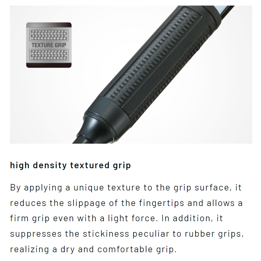 Ballpoint Pens Tombow Monograph Light Ballpoint Pen - Mono Color - 0.5 mm - Black / Blue / Red Ink Black TOMBOW BC-MGLE01