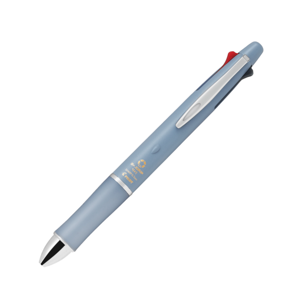 Multi Pens Pilot 4+1 Dr. Grip (Acroball Smooth 0.3 Ballpoint +0.3 Mechanical) Multi Pen Blue Grey PILOT BKHDF-1SMF3-LGY