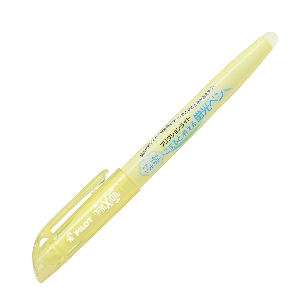 Pilot FriXion Soft Color Highlighter - Erasable - Soft Yellow