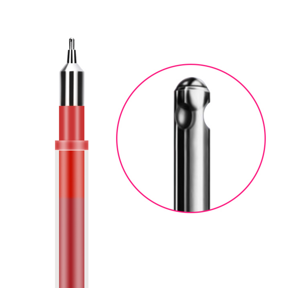 Gel Pen Refills Pilot Hi-Tec-C Coleto Multi Pen Refill - 0.4 mm - Metallic Color Silver PILOT LHKRF-10S4-S