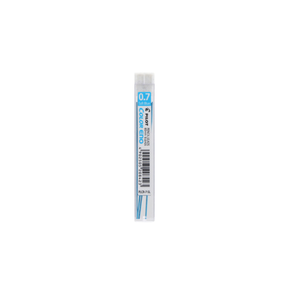Pencil Leads Pilot Color Eno Pencil Lead - 8 Colors - 0.7 mm Sky Blue PILOT PLCR-7-SL