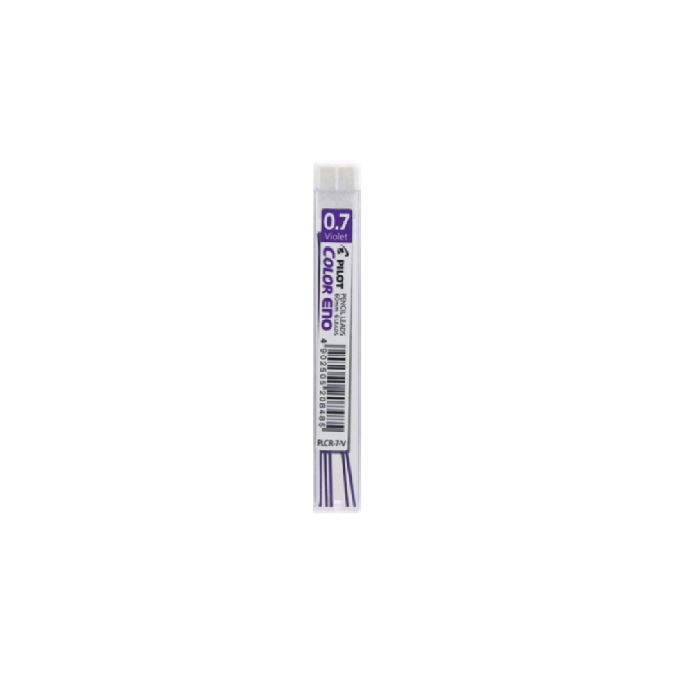 Pencil Leads Pilot Color Eno Pencil Lead - 8 Colors - 0.7 mm Violet PILOT PLCR-7-V