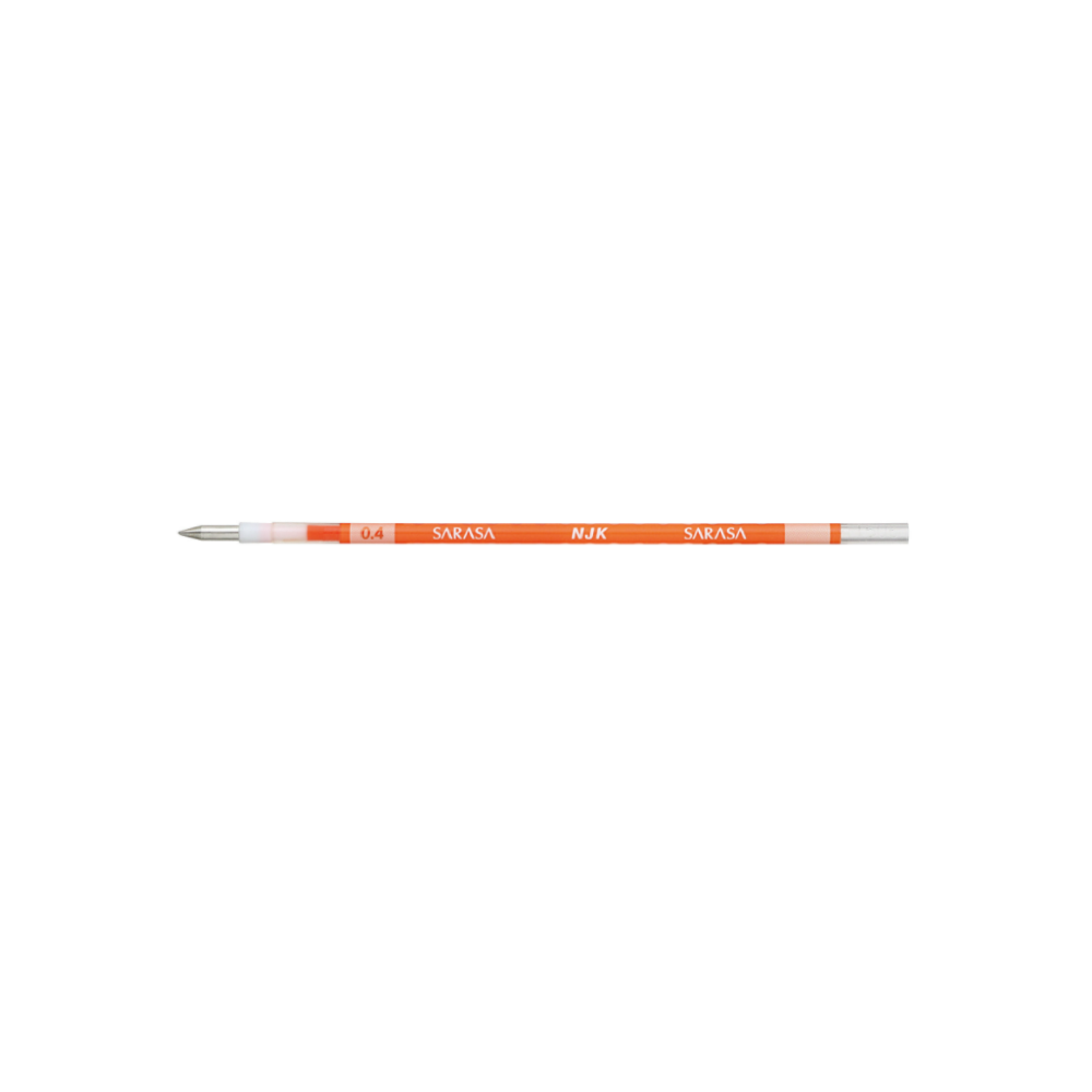 Gel Pen Refills Zebra Sarasa Select Multi-function Gel Pen Refill - 18 Color - 0.4 mm Red Orange ZEBRA RNJK4-ROR