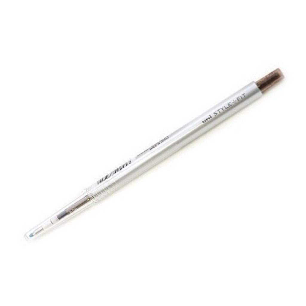 Gel Pens Uni Style Fit Single Knock Gel Pen - Refillable - 0.28 mm Brown Black UNI UMN13928.22