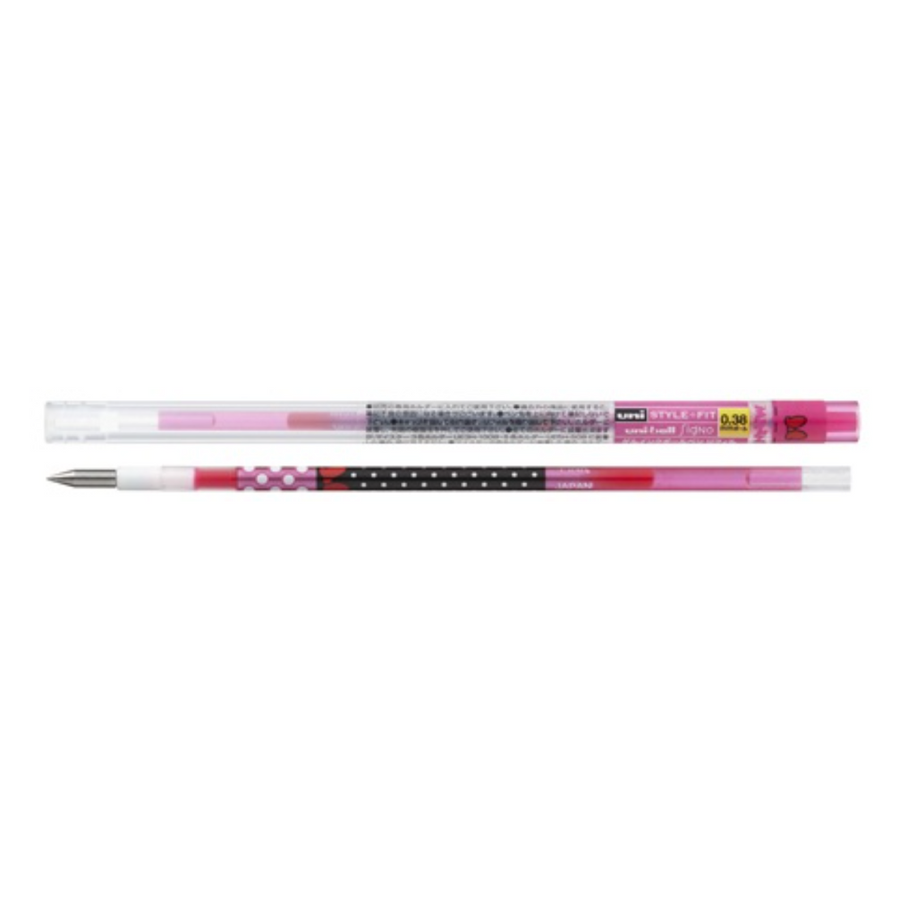 Gel Pen Refills Uni UMR-129DS Style Fit Gel Pen Refill - 0.38 mm - Disney Limited Edition Baby Pink UNI UMR129DS38.68