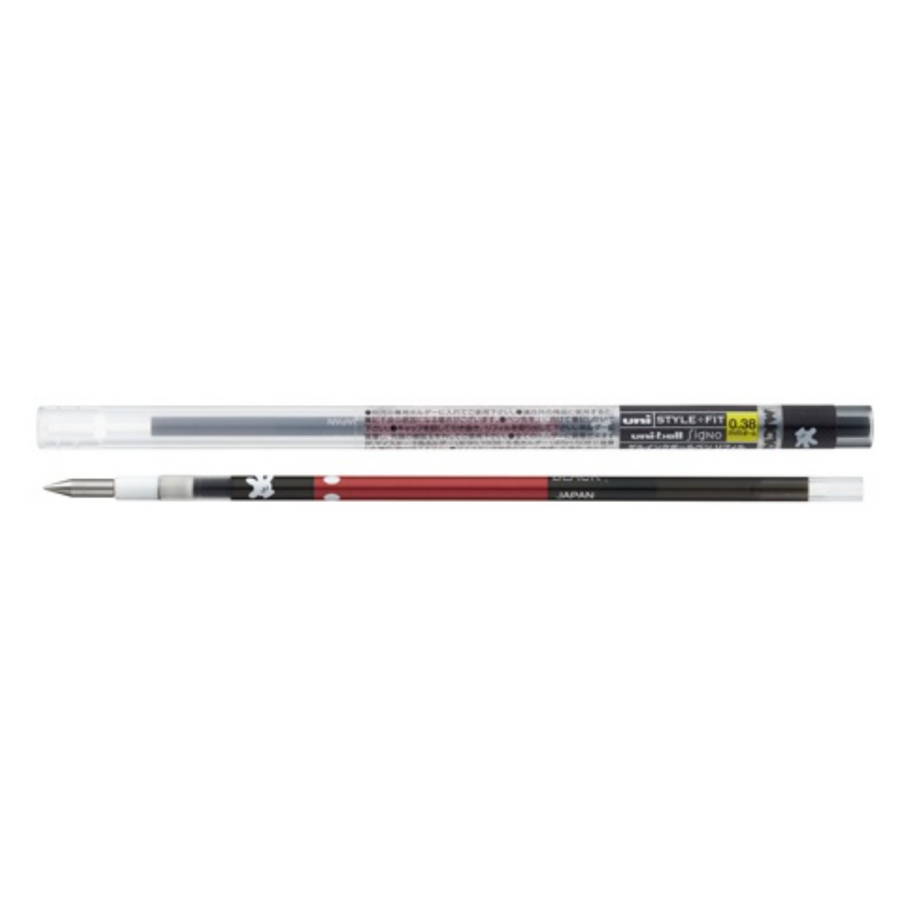 Gel Pen Refills Uni UMR-129DS Style Fit Gel Pen Refill - 0.38 mm - Disney Limited Edition Black UNI UMR129DS38.24