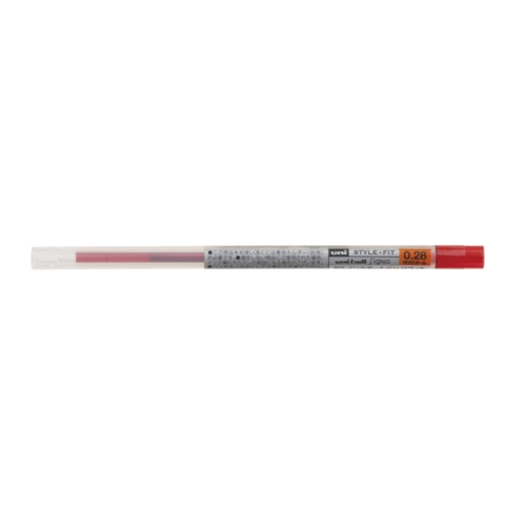Gel Pen Refills Uni UMR-109 Style Fit Gel Pen Refill - 0.28 mm Red UNI UMR10928.15