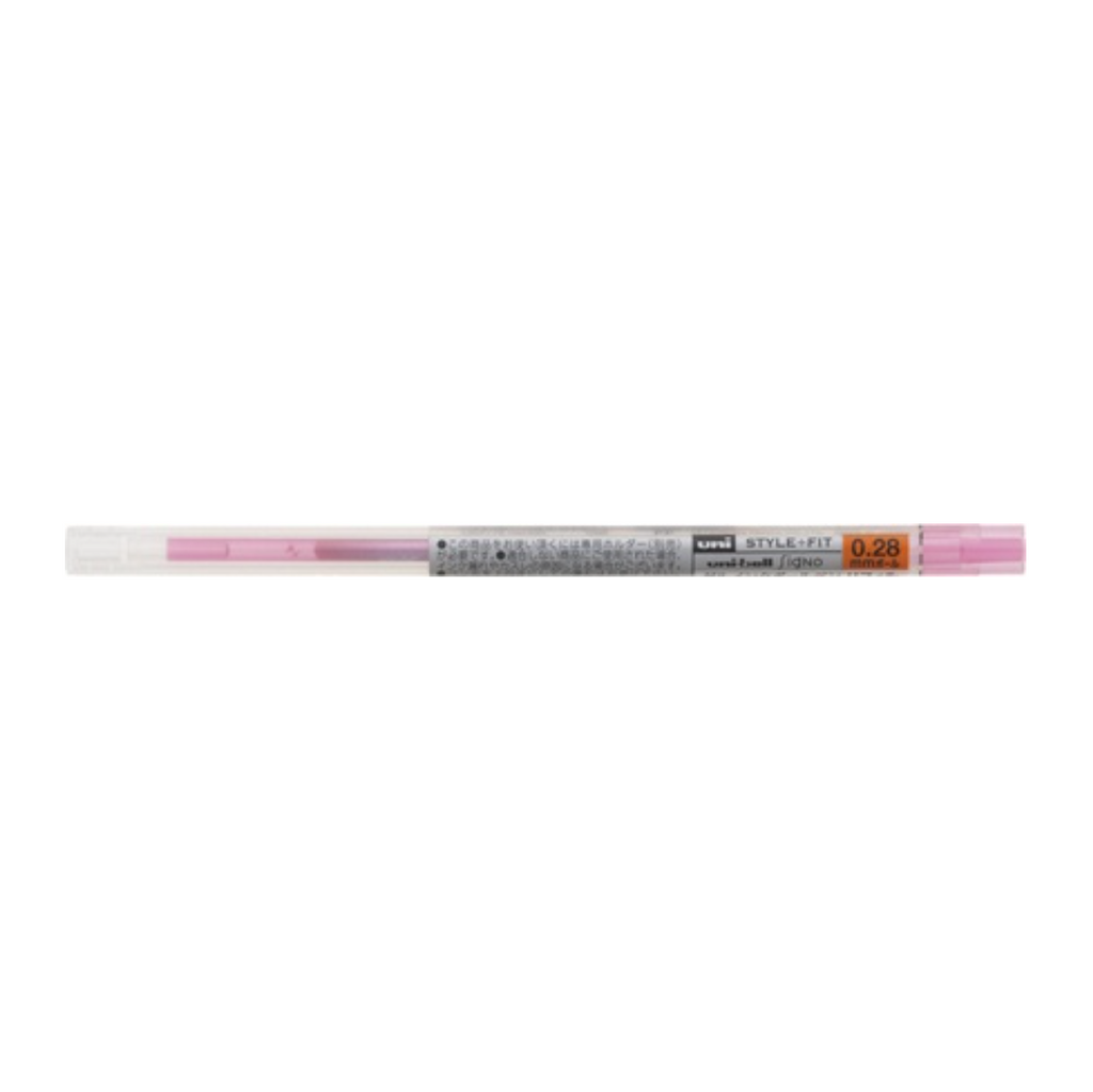 Gel Pen Refills Uni UMR-109 Style Fit Gel Pen Refill - 0.28 mm Rose Pink UNI UMR10928.66