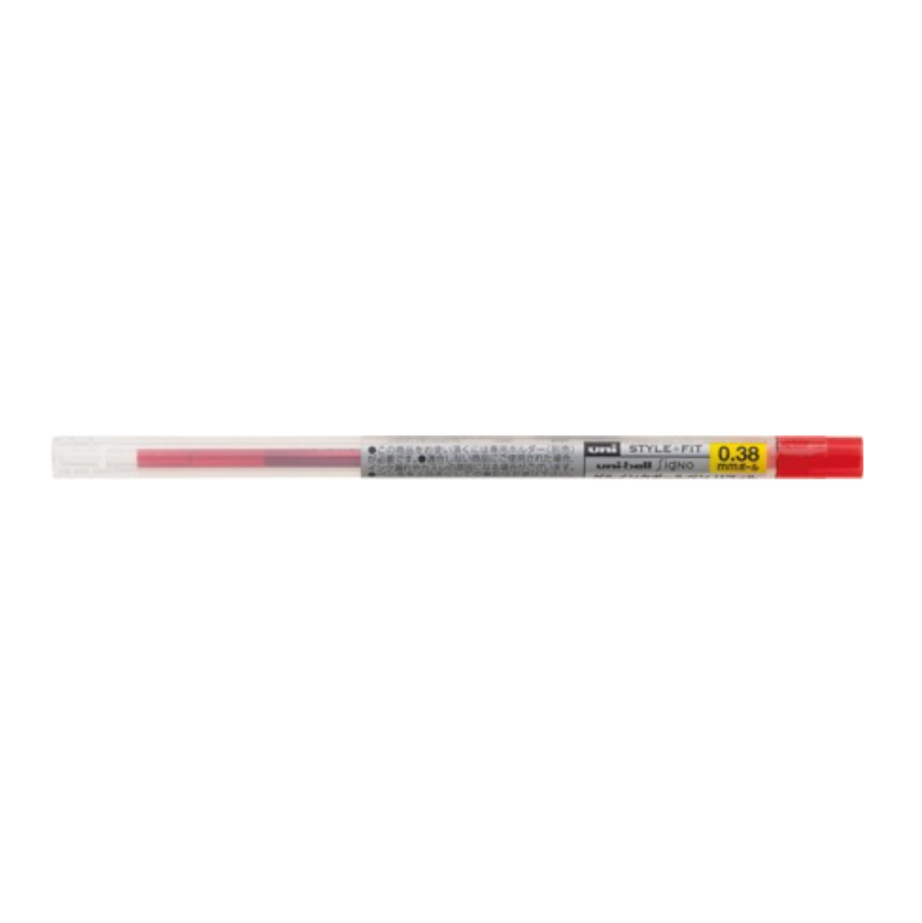 Gel Pen Refills Uni UMR-109 Style Fit Gel Pen Refill - 0.38 mm Red UNI UMR10938.15