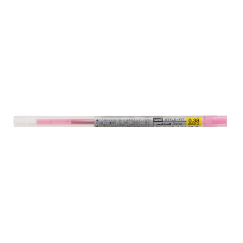 Gel Pen Refills Uni UMR-109 Style Fit Gel Pen Refill - 0.38 mm Rose Pink UNI UMR10938.66