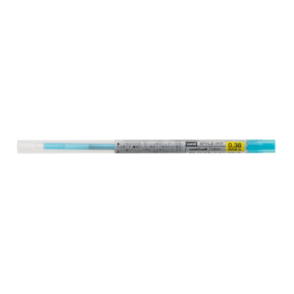 Gel Pen Refills Uni UMR-109 Style Fit Gel Pen Refill - 0.38 mm Sky Blue UNI UMR10938.48