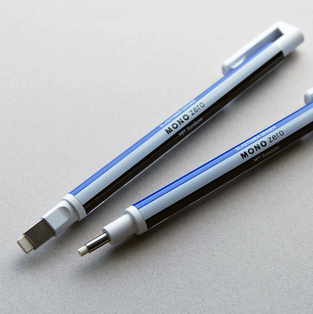 Tombow Mono Zero Eraser - 2.5 mm x 5 mm - Rectangle - TOMBOW EH - KUS - IRO