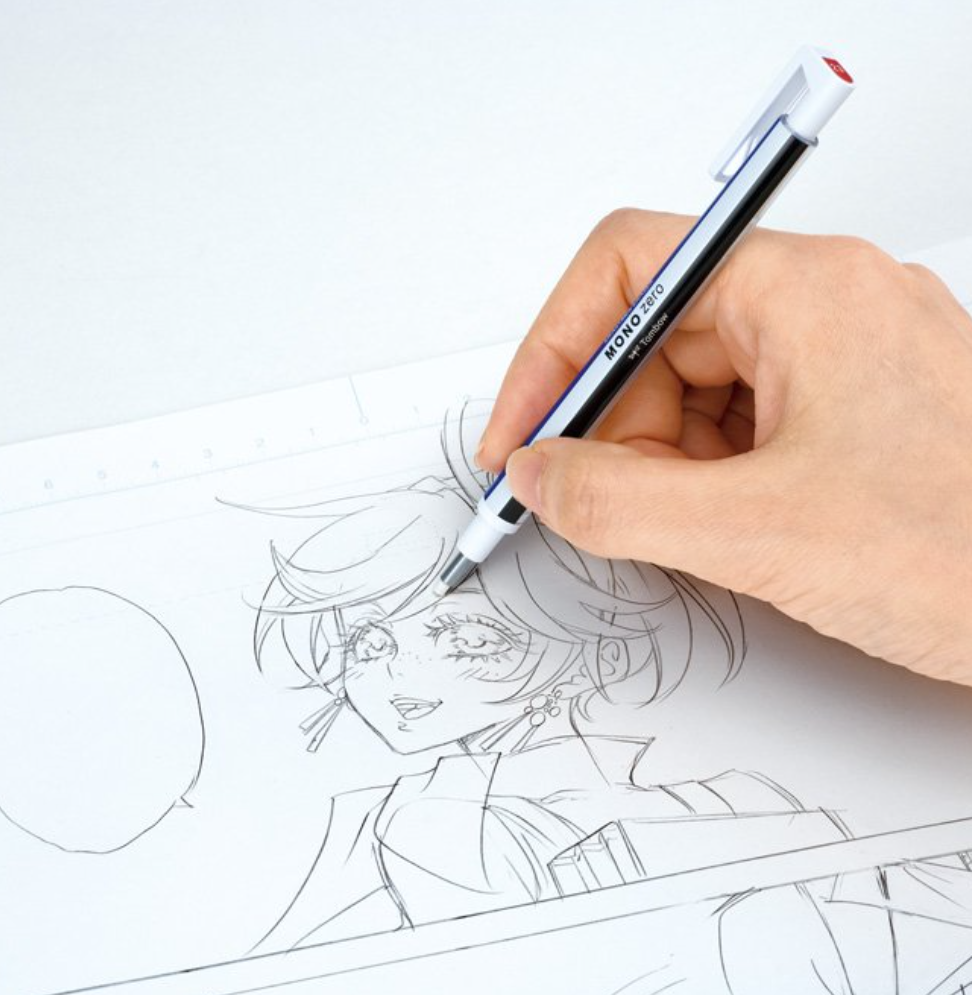 Erasers Tombow Mono Zero Eraser - 2.3 mm - Round - Mono Color TOMBOW EH-KUR