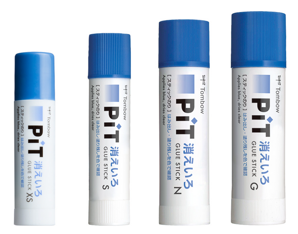 Glue Tombow Pit Visible Blue Glue Stick - 40g - Large TOMBOW PT-GC