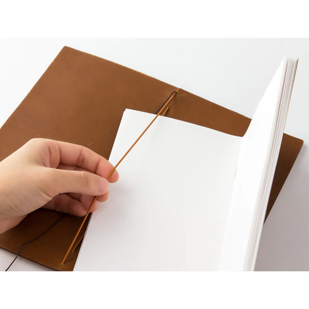 Traveler's Company Traveler's Notebook Starter Kit - Camel Leather - Regular Size - Blank - TRC 15193006 - IRO