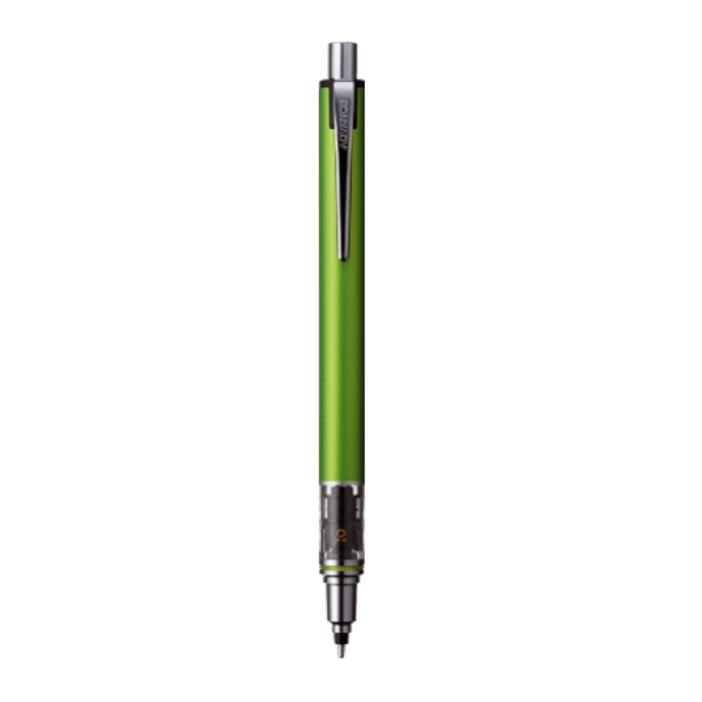 Uni Kuru Toga Advance Mechanical Pencil - 0.5 mm - Lime Green