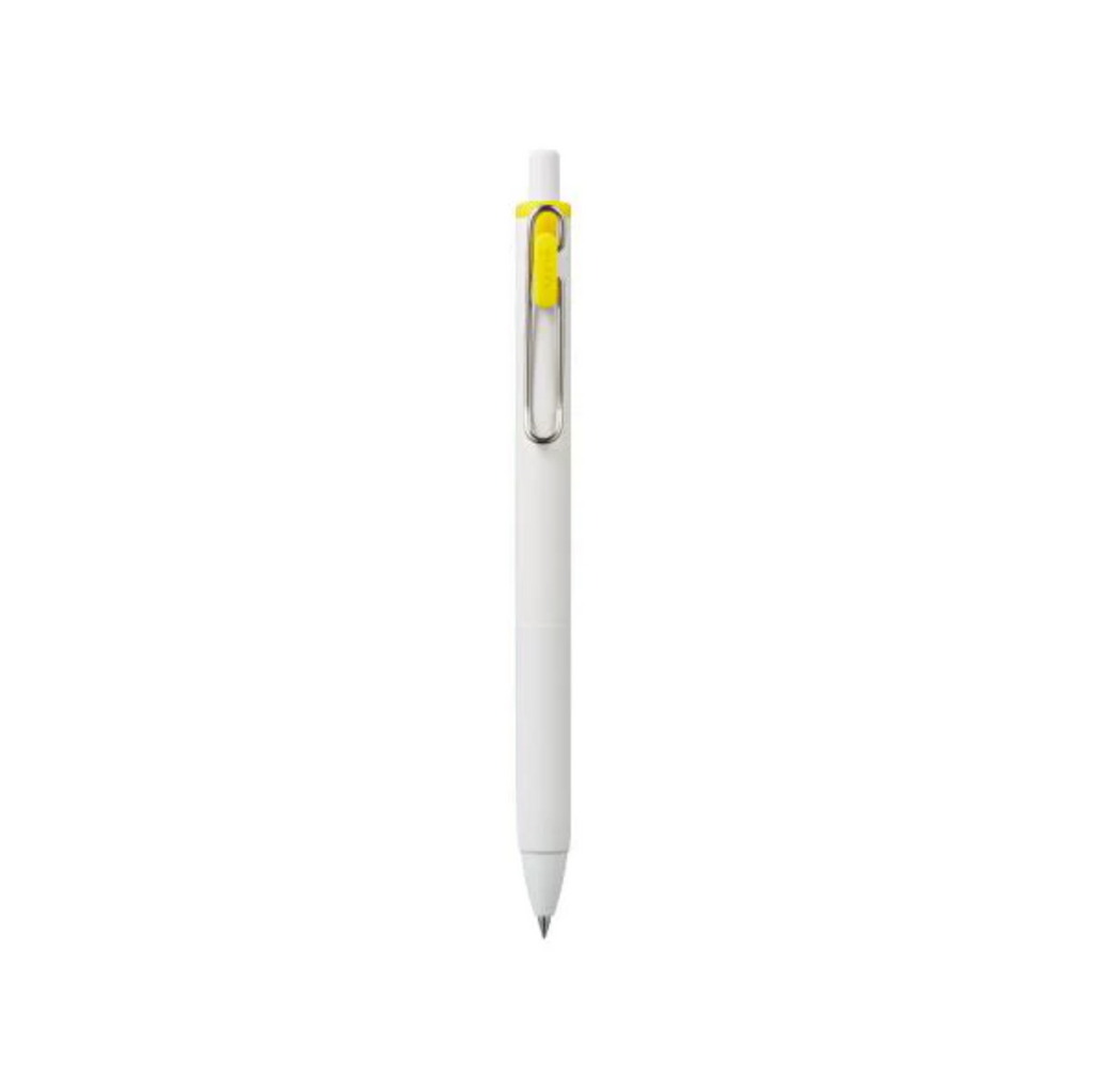 Gel Pens Uni-ball One Gel Pen - 0.38 mm Yellow UNI UMNS38.2