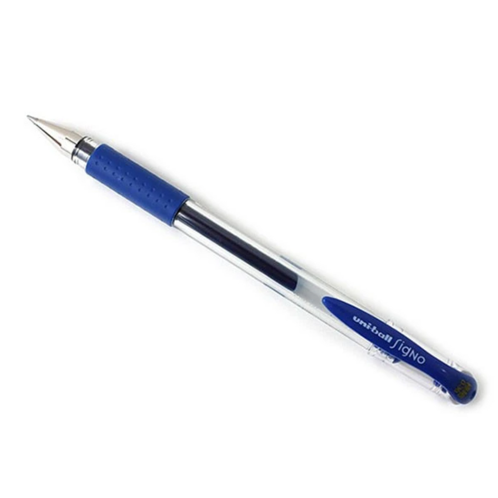Gel Pens Uni-ball Signo DX UM-151 Gel Pen - 0.38 mm Blue UNI UM151.33