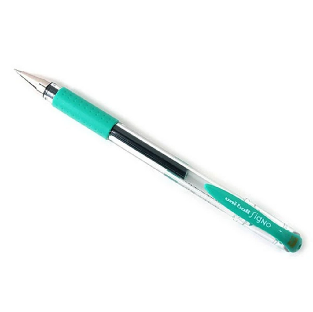 Gel Pens Uni-ball Signo DX UM-151 Gel Pen - 0.38 mm Emerald UNI UM151.31