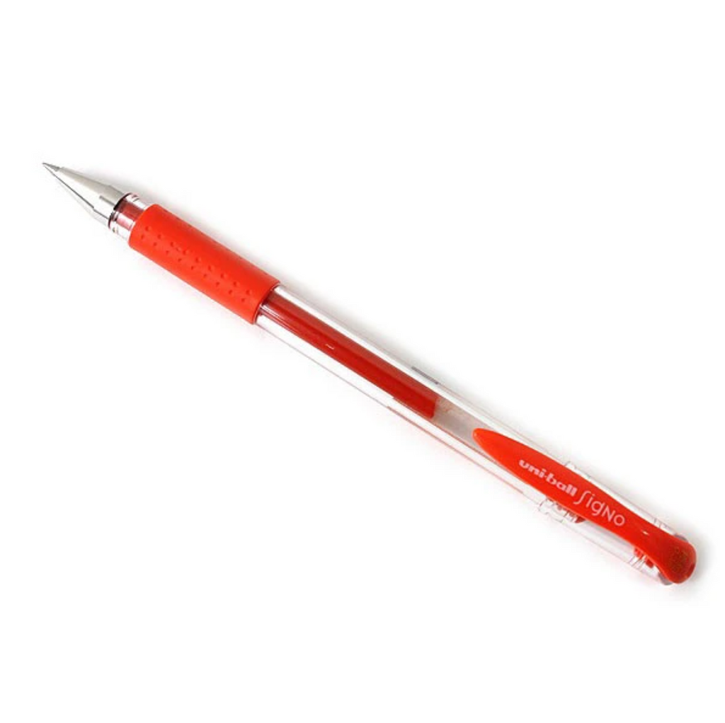 Gel Pens Uni-ball Signo DX UM-151 Gel Pen - 0.38 mm Mandarin Orange UNI UM151.38
