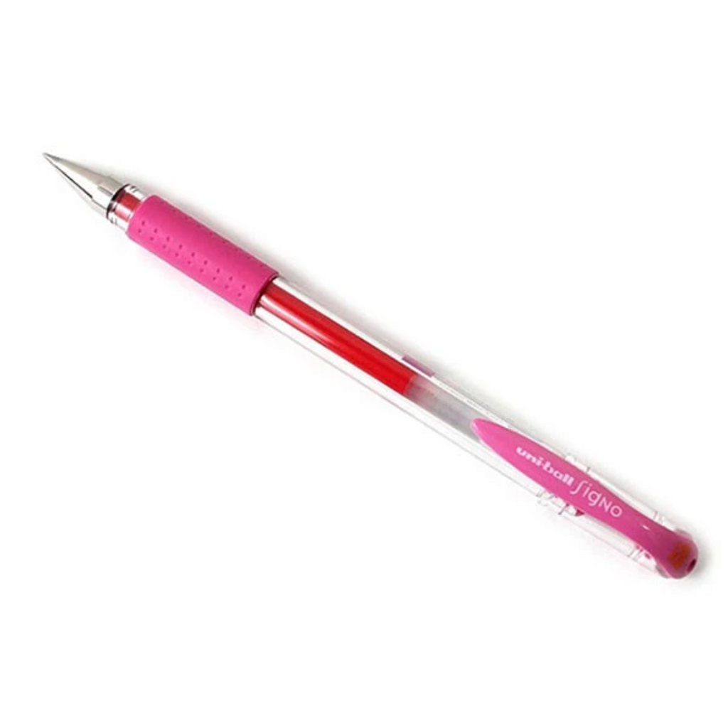 Gel Pens Uni-ball Signo DX UM-151 Gel Pen - 0.38 mm Pink UNI UM151.13