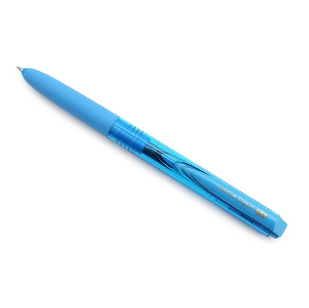 Gel Pens Uni-ball Signo RT1 UMN-155 Gel Pen - 0.5 mm Light Blue UNI UMN15505.8