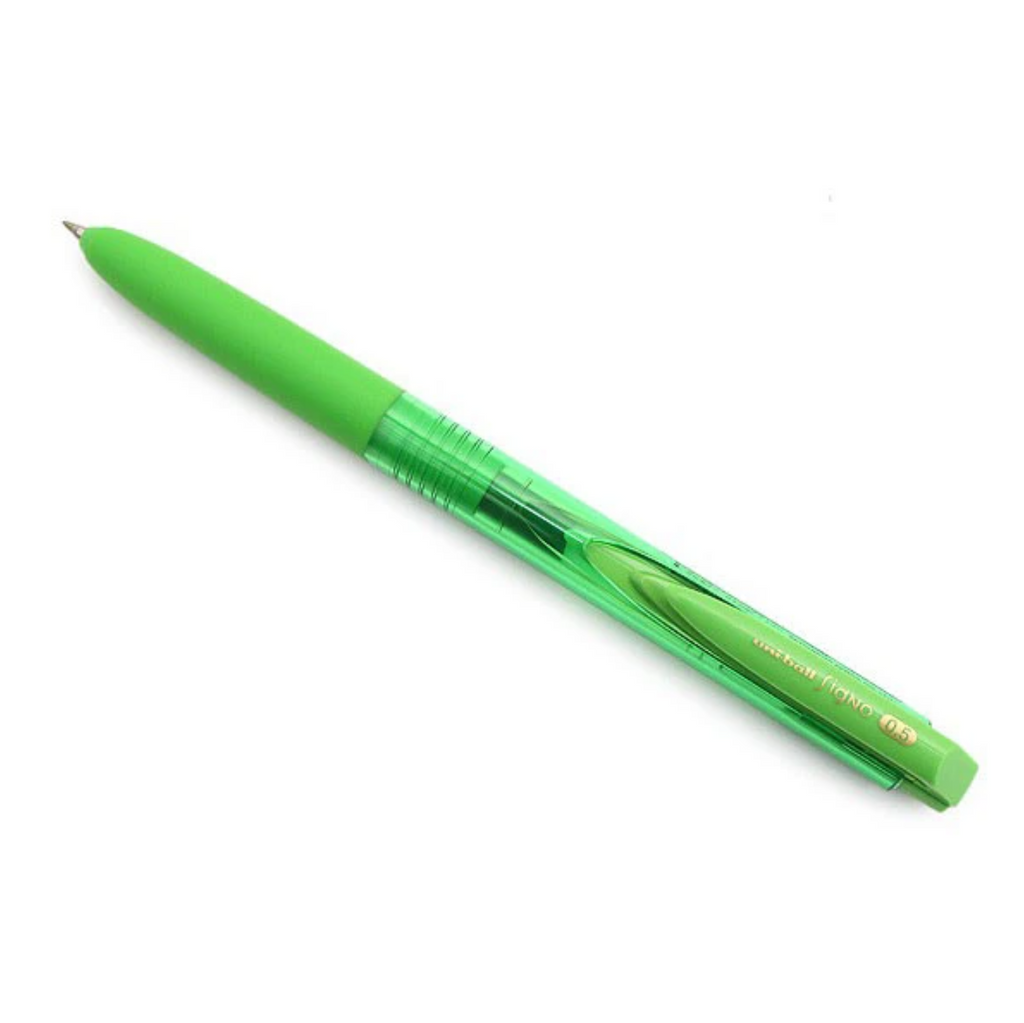 Gel Pens Uni-ball Signo RT1 UMN-155 Gel Pen - 0.5 mm Lime Green UNI UMN15505.5