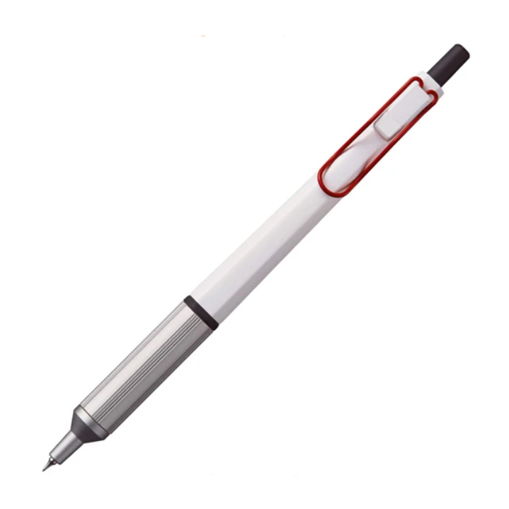 Ballpoint Pens Uni Jetstream Edge Ballpoint Pen - Black Ink - 0.28 mm - White Red UNI SXN100328W.15