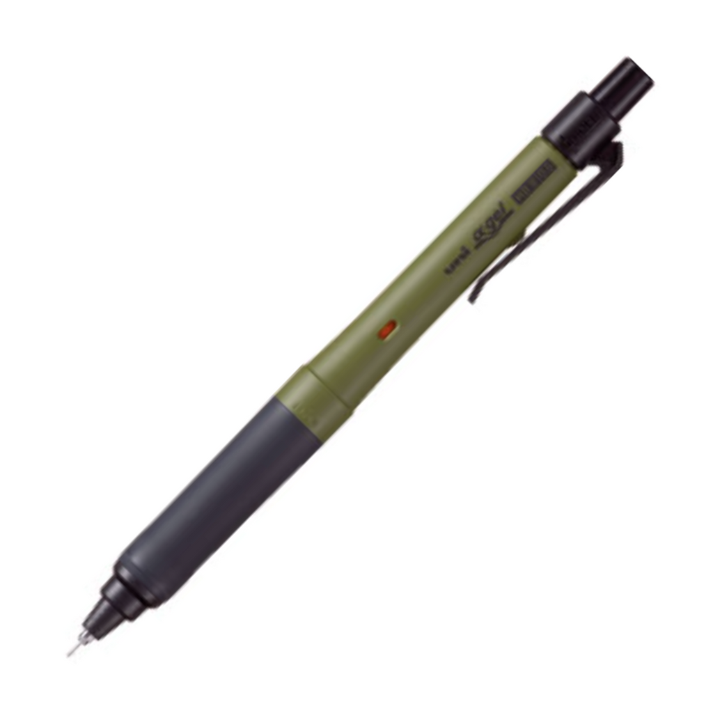 Mechanical Pencils Uni Kuru Toga Alpha Gel Switch Mechanical Pencil - 0.5 mm Dark Olive UNI M5-1009GG-1P.18