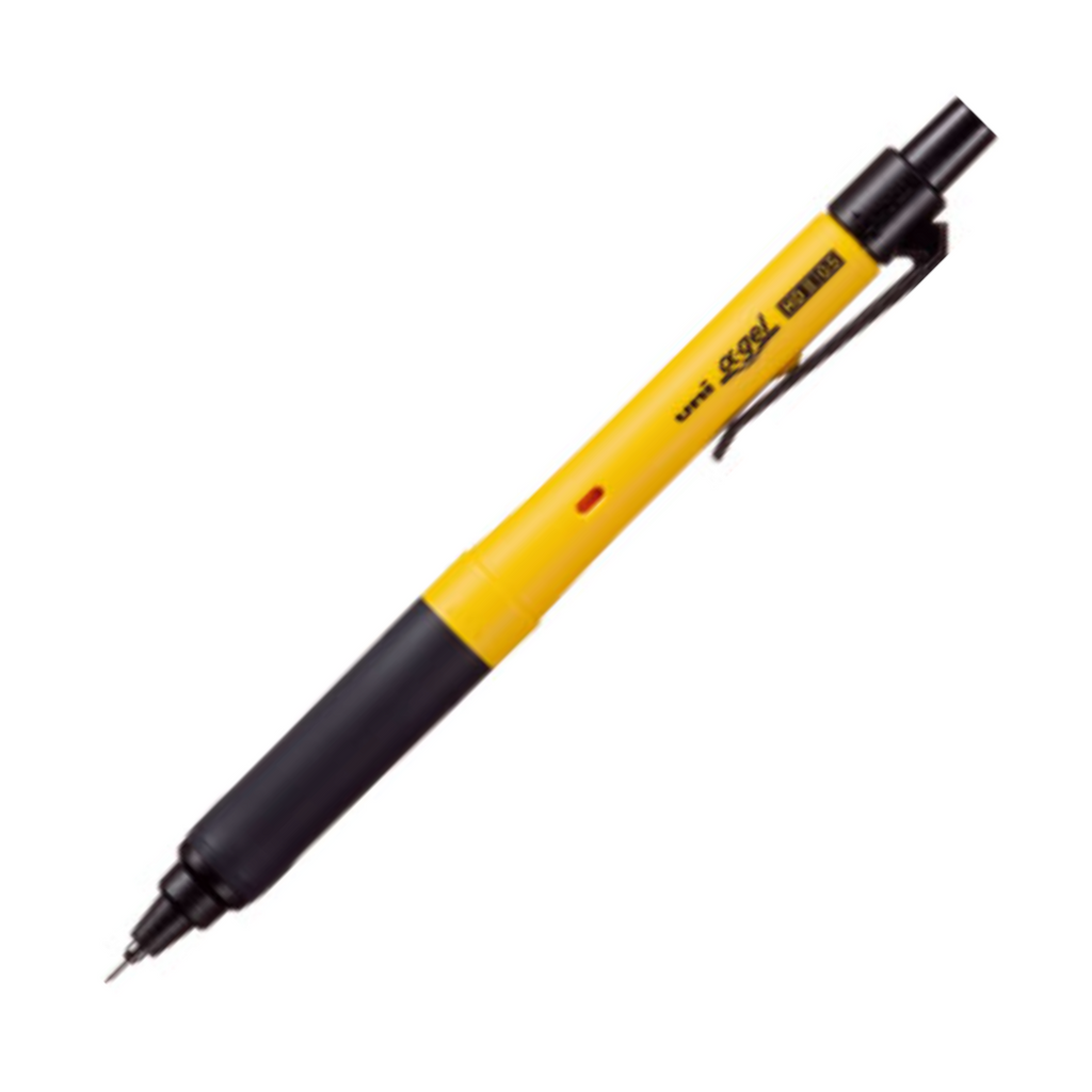Mechanical Pencils Uni Kuru Toga Alpha Gel Switch Mechanical Pencil - 0.5 mm Yellow UNI M5-1009GG-1P.2