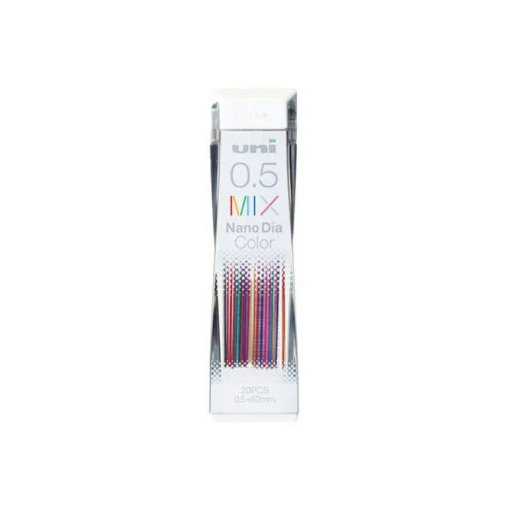 Pencil Leads Uni Nano Dia Color Lead - 0.5 mm Mix Color UNI U05202NDC.MIX