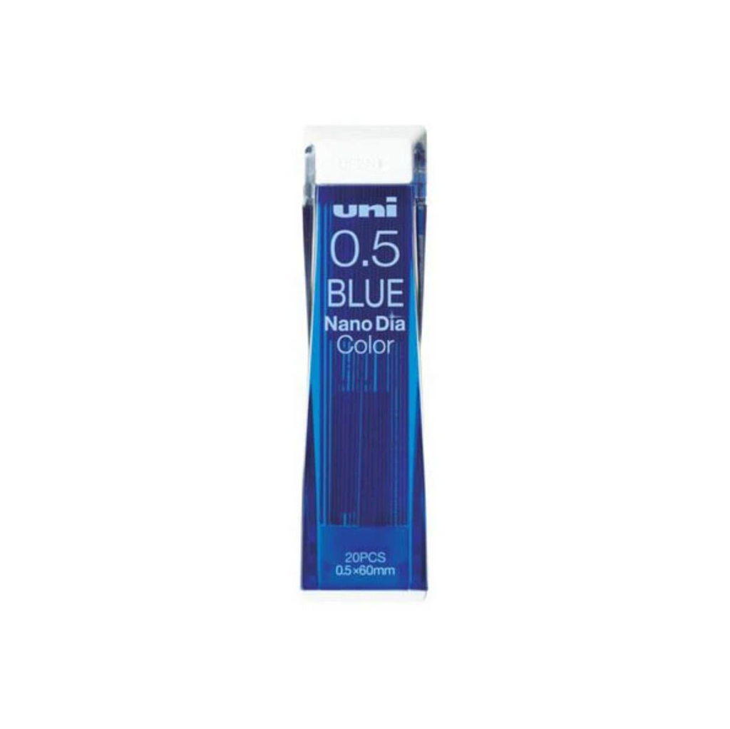 Pencil Leads Uni Nano Dia Color Lead - 0.5 mm Blue UNI U05202NDC.33