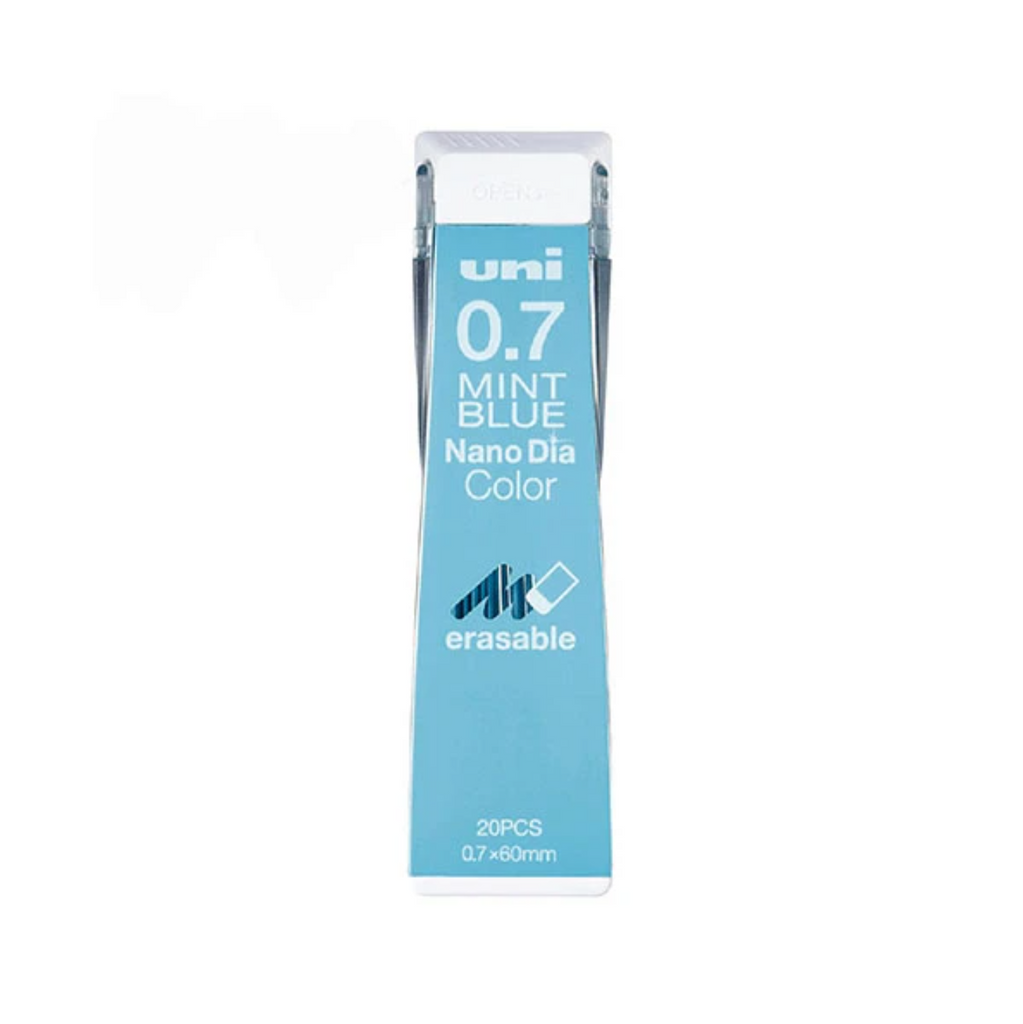Pencil Leads Uni Nano Dia Color Lead - 0.7 mm Mint Blue UNI U07202NDC.32