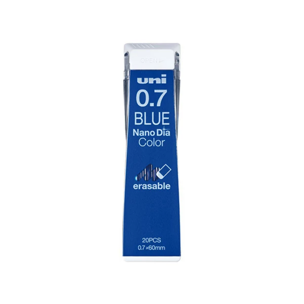 Pencil Leads Uni Nano Dia Color Lead - 0.7 mm Blue UNI U07202NDC.33