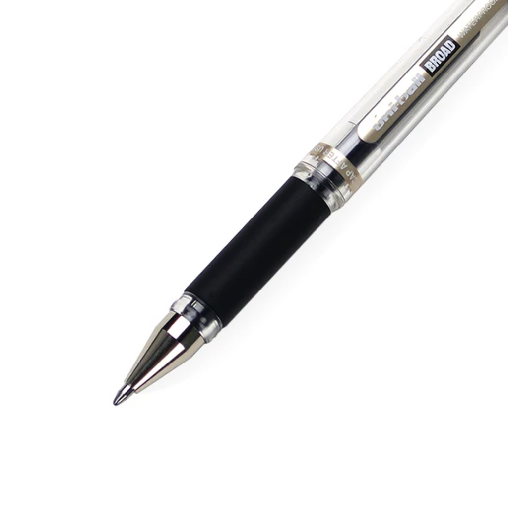 Gel Pens Uni-ball Signo Broad UM-153 Gel Pen - 1.0 mm Black UNI UM153.24