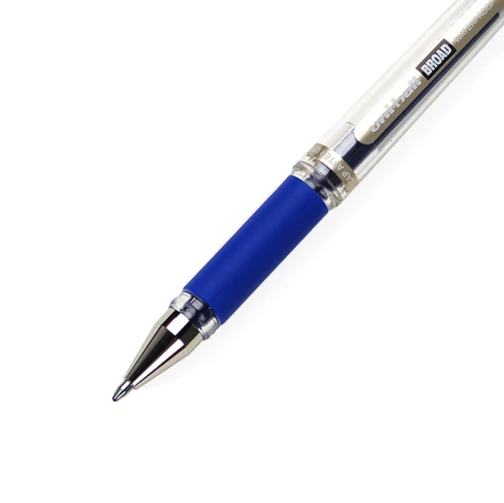 Gel Pens Uni-ball Signo Broad UM-153 Gel Pen - 1.0 mm Blue UNI UM153.33