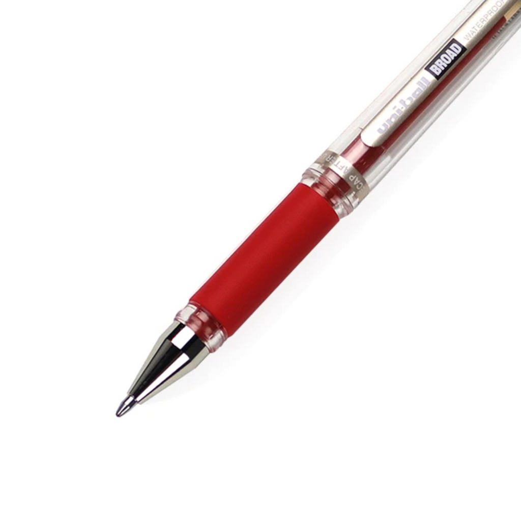Gel Pens Uni-ball Signo Broad UM-153 Gel Pen - 1.0 mm Red UNI UM153.15