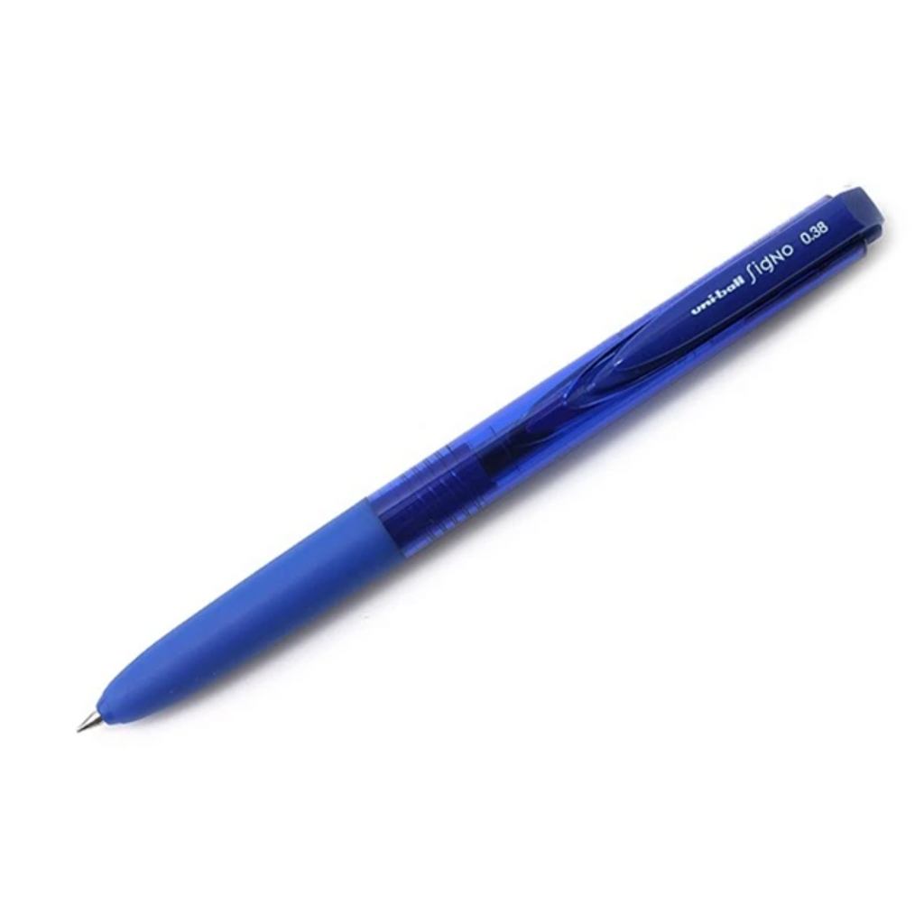 Gel Pens Uni-ball Signo RT1 UMN-155 Gel Pen - 0.38 mm Blue UNI UMN15538.33