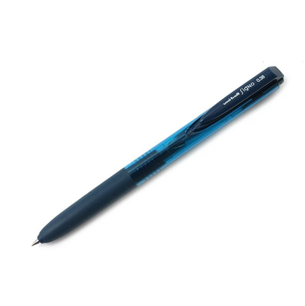 Gel Pens Uni-ball Signo RT1 UMN-155 Gel Pen - 0.38 mm Blue Black UNI UMN15538.64