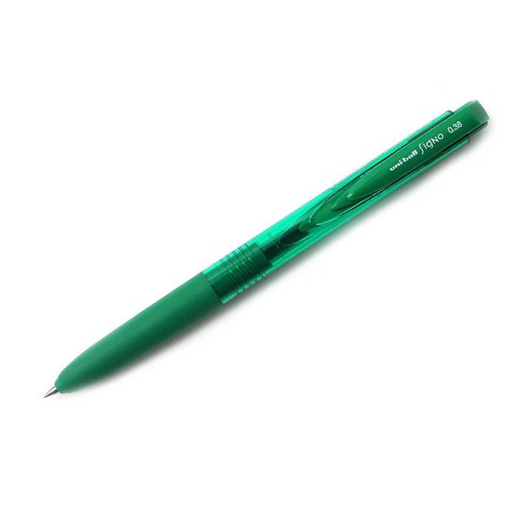 Gel Pens Uni-ball Signo RT1 UMN-155 Gel Pen - 0.38 mm Green UNI UMN15538.6