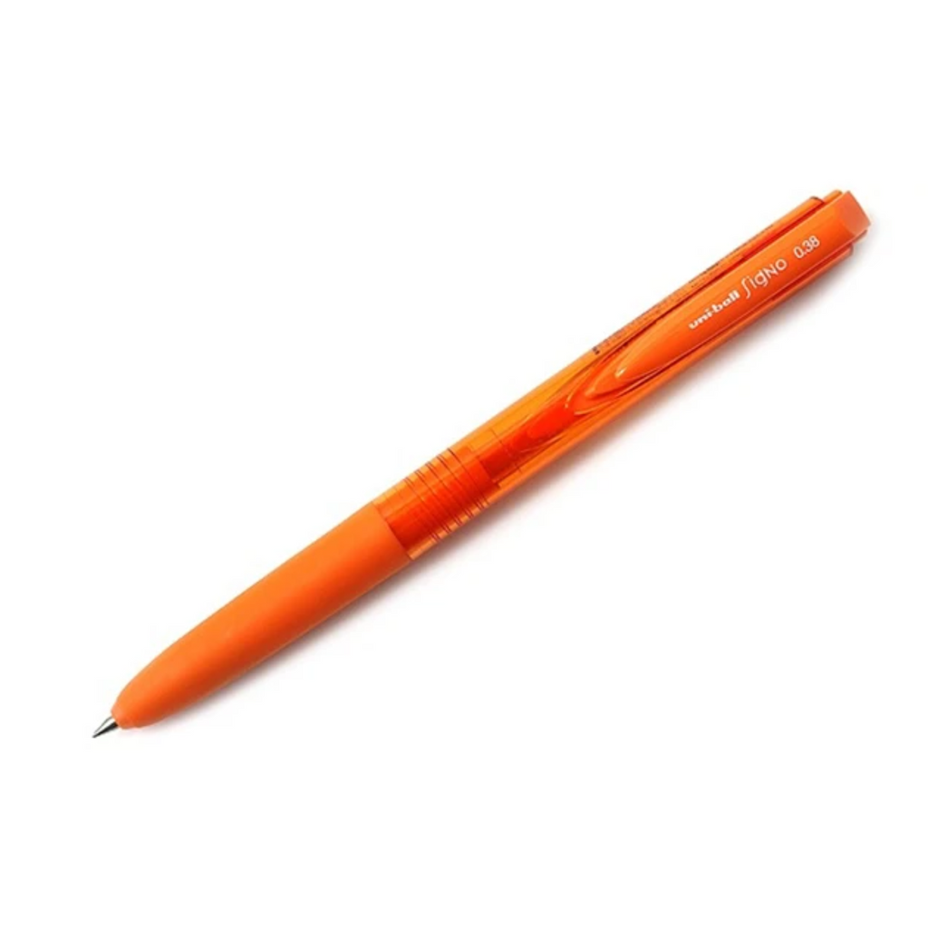 Gel Pens Uni-ball Signo RT1 UMN-155 Gel Pen - 0.38 mm Orange UNI UMN15538.4