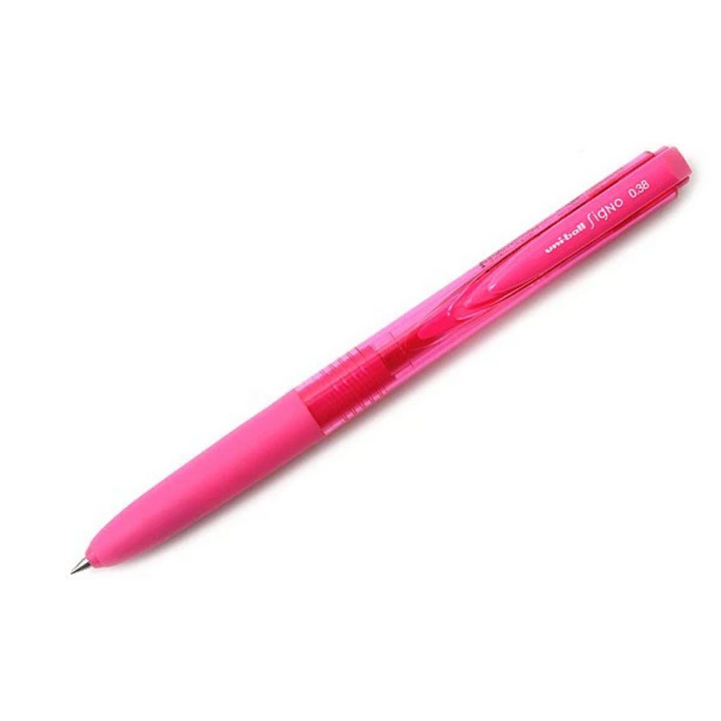 Gel Pens Uni-ball Signo RT1 UMN-155 Gel Pen - 0.38 mm Pink UNI UMN15538.68